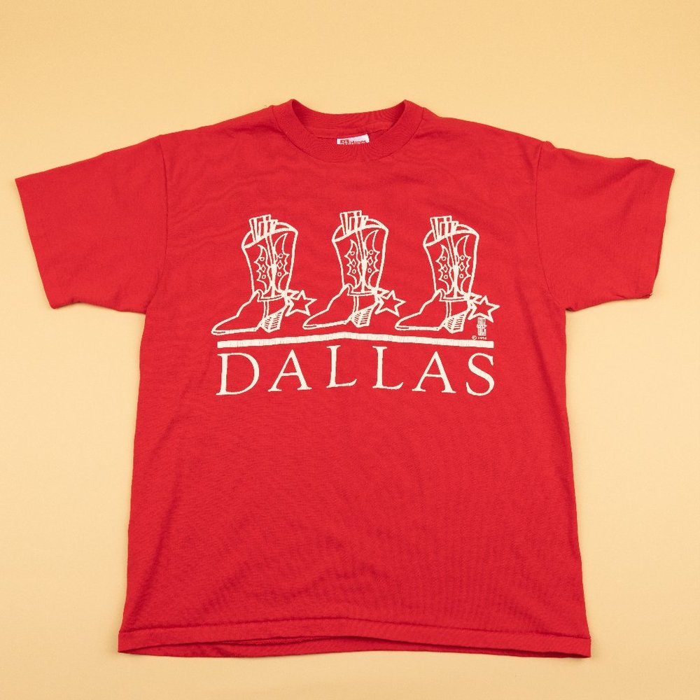Vintage Dallas Cowboy Boot T-shirt